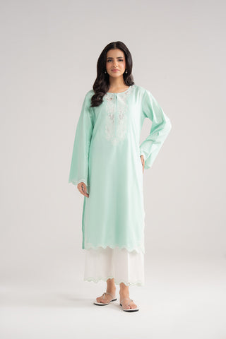 2 Piece Swiss Lawn Embroidered Suit (CP0375)