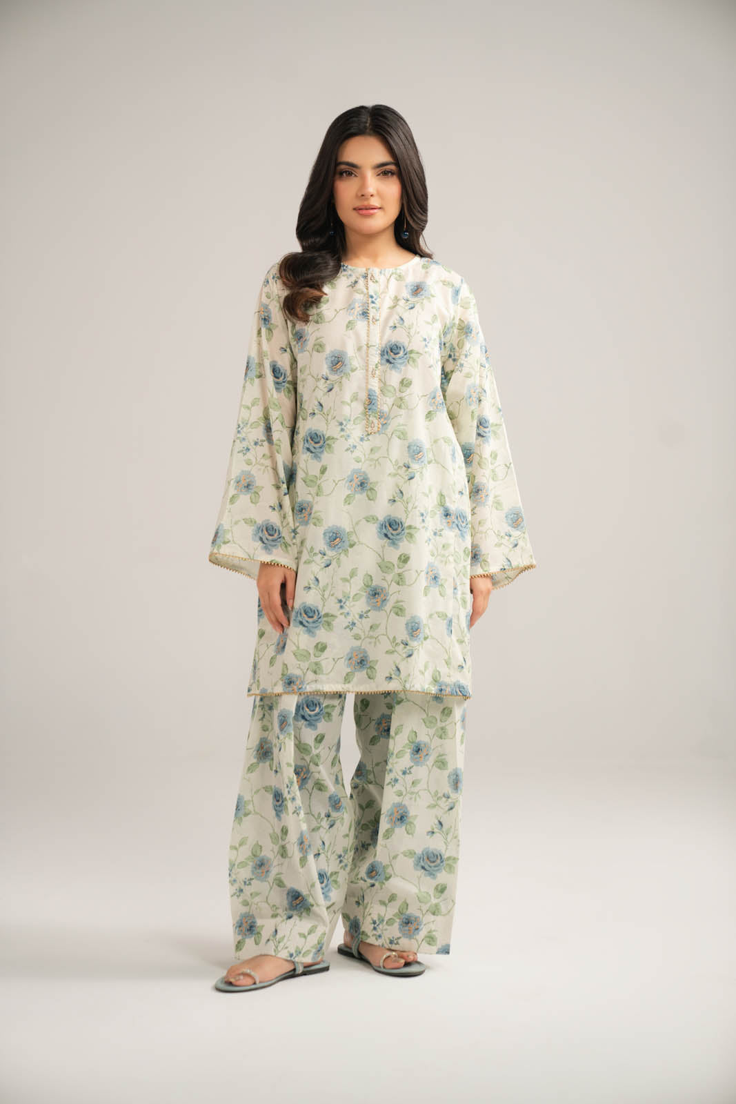 2 Piece Printed Lawn Printed Suit (CP0376)