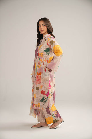 3 Piece Printed Lawn Printed Suit (CP0379)