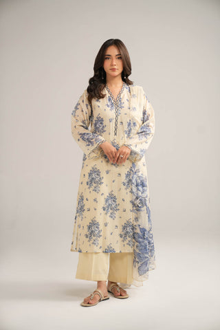 3 Piece Printed Lawn Printed Suit (CP0380)