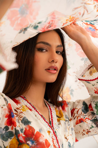 3 Piece Printed Lawn Printed Suit (CP0382)