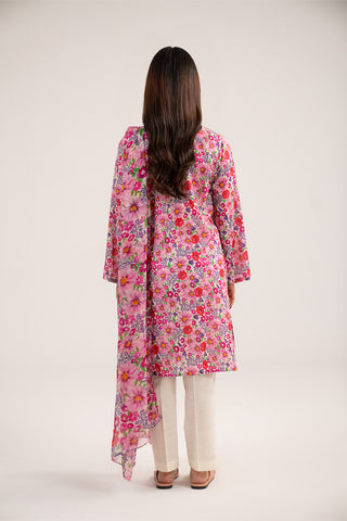 2 Piece Printed Lawn Printed Suit (CP0384)