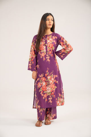 2 Piece Printed Lawn Printed Suit (CP0388)