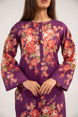 2 Piece Printed Lawn Printed Suit (CP0388)