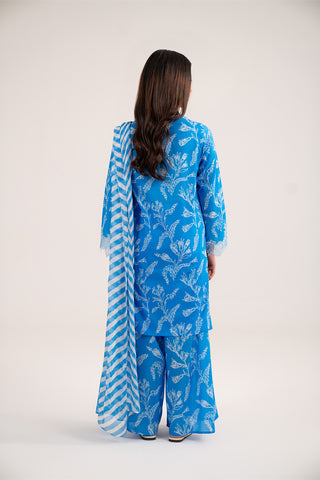 3 Piece Printed Lawn Printed Suit (CP0390)