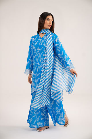 3 Piece Printed Lawn Printed Suit (CP0390)