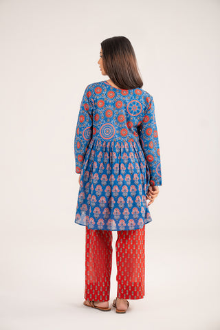 2 Piece Printed Lawn Printed Suit (CP0397)