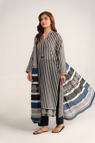 3 Piece Printed Lawn Printed Suit (CP0410)
