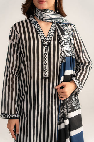 3 Piece Printed Lawn Printed Suit (CP0410)