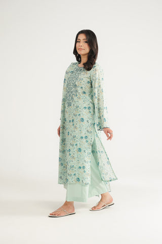 3 Piece Printed Lawn Printed Suit (CP0414)