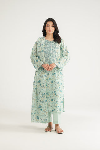 3 Piece Printed Lawn Printed Suit (CP0414)