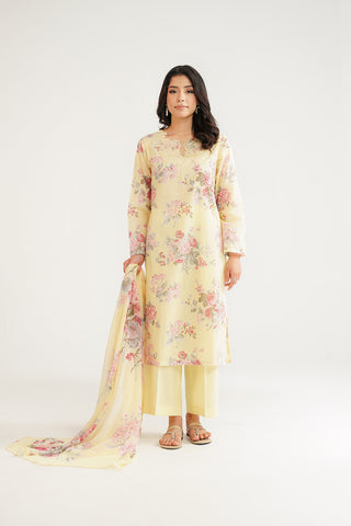 3 Piece Printed Lawn Printed Suit (CP0415)