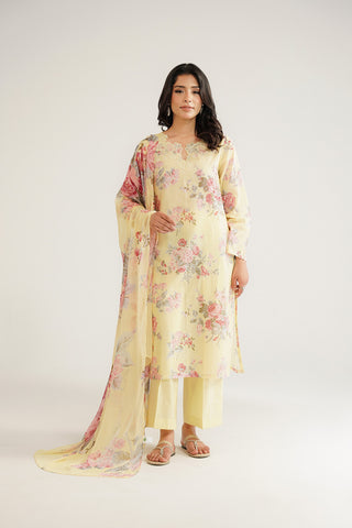 3 Piece Printed Lawn Printed Suit (CP0415)