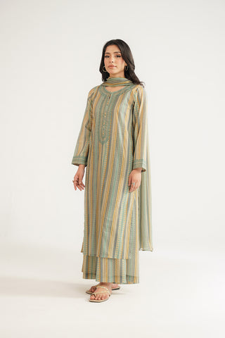 3 Piece Printed Lawn Printed Suit (CP0417)