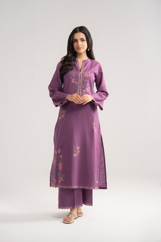 2 Piece Lawn Embroidered Suit (CP0431)