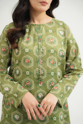 2 Piece Printed Lawn Printed Suit (CP0458)