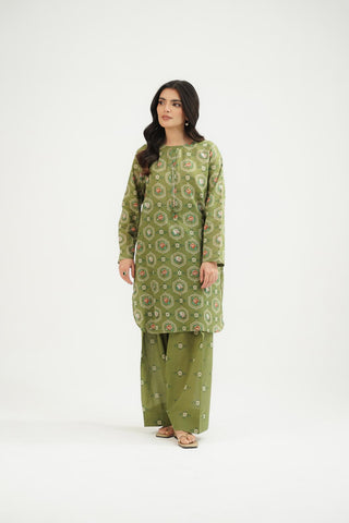 2 Piece Printed Lawn Printed Suit (CP0458)