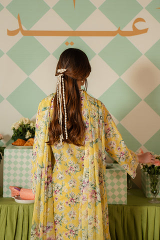 3 Piece Printed Lawn Embroidered Suit (CP0466)