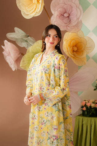 3 Piece Printed Lawn Embroidered Suit (CP0466)
