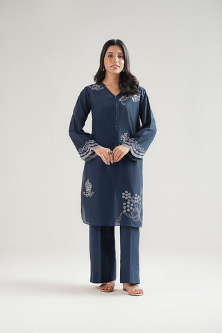 2 Piece Lawn Embroidered Suit (CP0481)