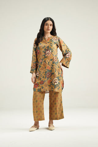2 Piece Printed Lawn Karandi Printed Suit (CP0534)