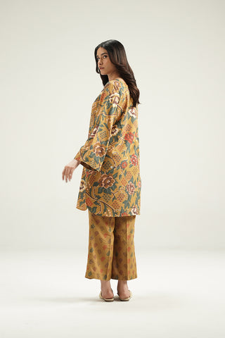 2 Piece Printed Lawn Karandi Printed Suit (CP0534)
