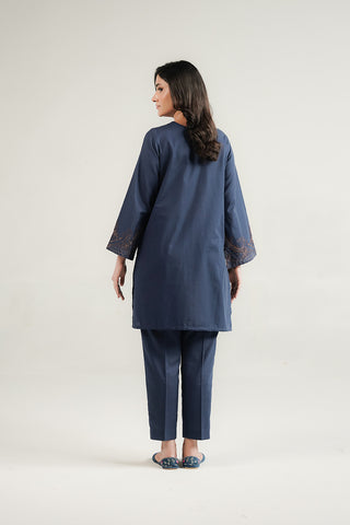 2 Piece Slub Khaddar Embroidered Suit (CP0536)