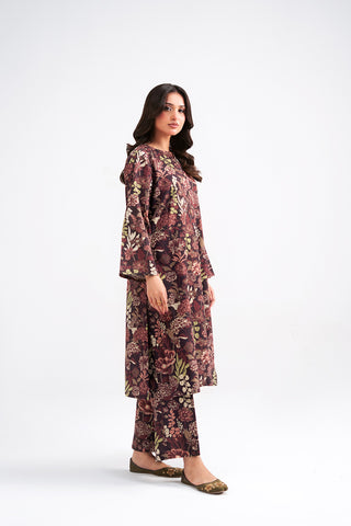 2 Piece Printed Slub Khaddar Printed Suit (CP0546)