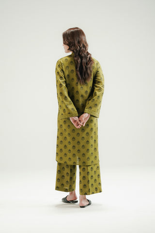 2 Piece Printed Slub Khaddar Printed Suit (CP0563)