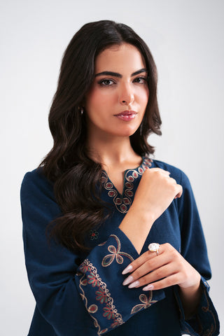 2 Piece Cotton Karandi Embroidered Suit (CP0570)