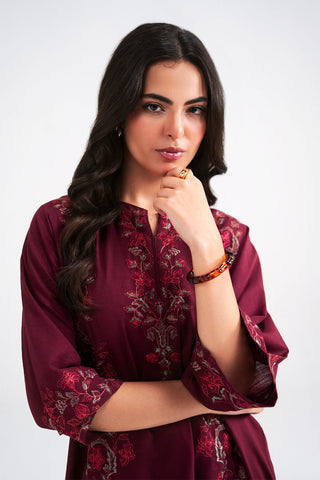 2 Piece Slub Khaddar Embroidered Suit (CP0572)