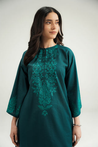 2 Piece Slub Khaddar Embroidered Suit (CP0582)