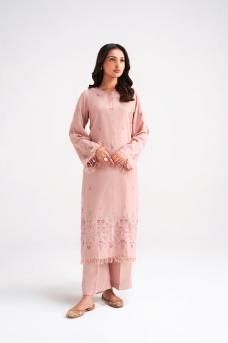 2 Piece Lawn karandi Embroidered Suit (CP0592)