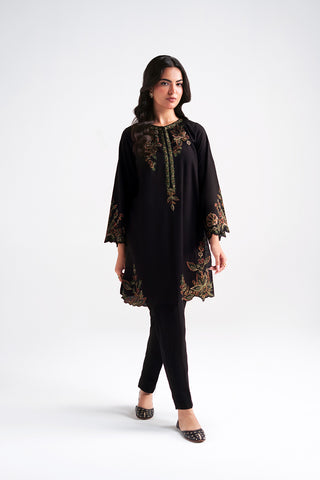 2 Piece Slub Khaddar Embroidered Suit (CP0597)