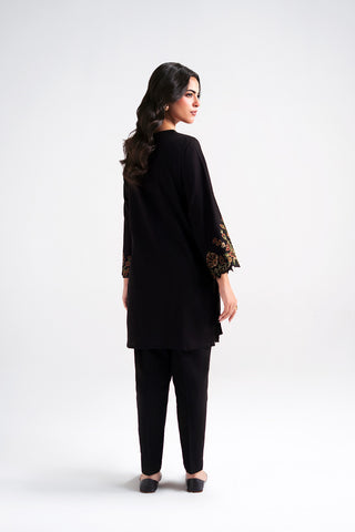2 Piece Slub Khaddar Embroidered Suit (CP0597)