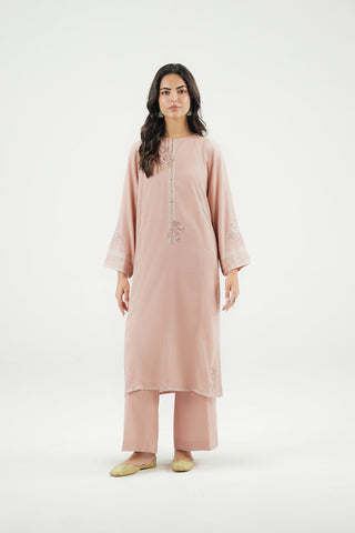 2 Piece Lawn Karandi Embroidered Suit (CP0601)