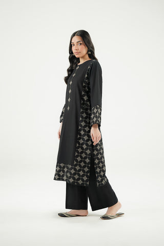 2 Piece Slub Khaddar Embroidered Suit (CP0605)