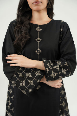 2 Piece Slub Khaddar Embroidered Suit (CP0605)