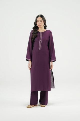 2 Piece Cotton Karandi Embroidered Suit (CP0607)