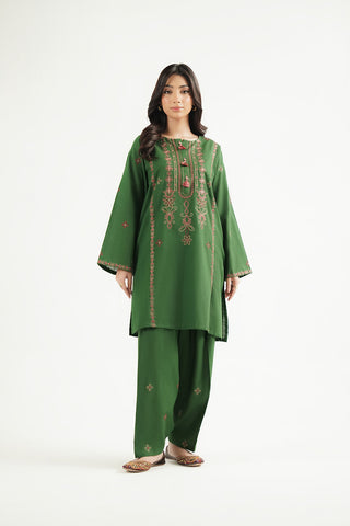 2 Piece Slub Khaddar Embroidered Suit (CP0617)