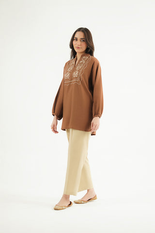 1 Piece Lawn Karandi Embroidered Suit (CP0618)