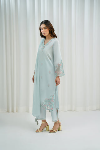 3 Piece Lawn Embroidered Suit (CS0037)