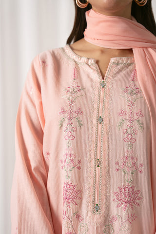 3 Piece Cotton Embroidered (CS0045)
