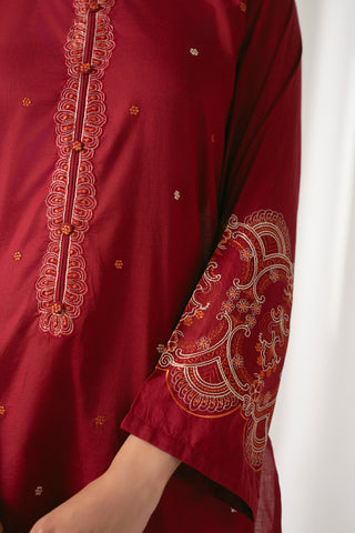 2 Piece Lawn Embroidered Suit (CS0046)