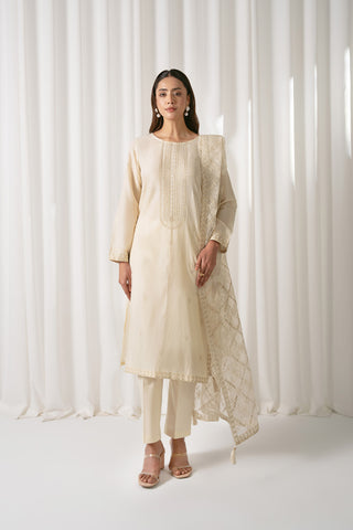 3 Piece Lawn Embroidered Suit (CS0052)