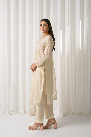 3 Piece Lawn Embroidered Suit (CS0052)
