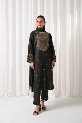 3 Piece Lawn Embroidered Suit (CS0056)