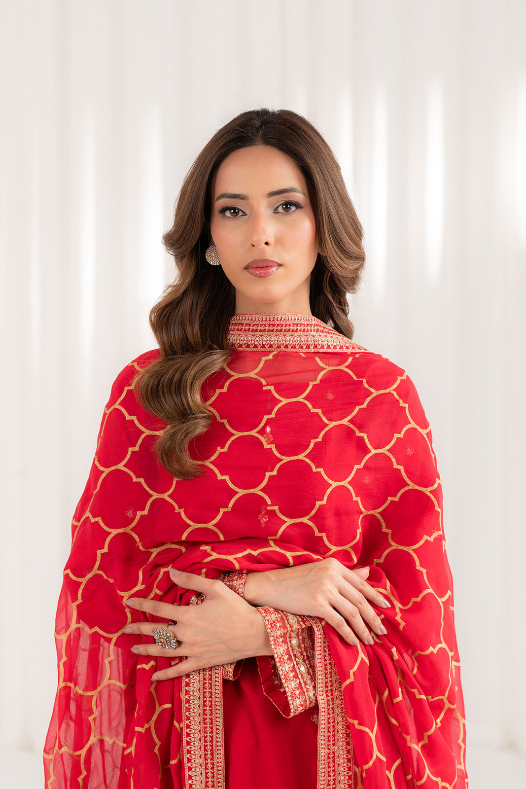 3 Piece Lawn Embroidered Suit (CS0075)