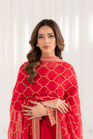 3 Piece Lawn Embroidered Suit (CS0075)