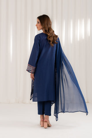 3 Piece Lawn Embroidered Suit (CS0076)